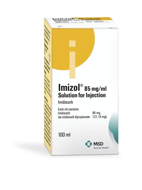 Imizol® 85 mg/ml Solution for Injection 